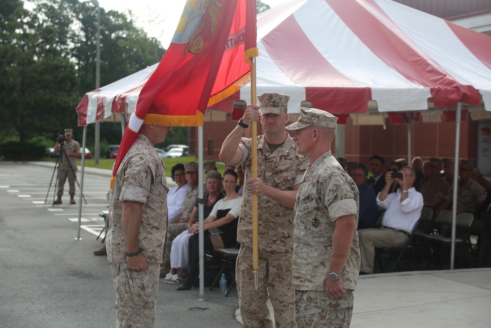 Recon receives new commanding officer