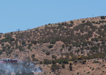 Miramar Firefighters ‘Mitigate fire hazards’ with Prescribed Burns
