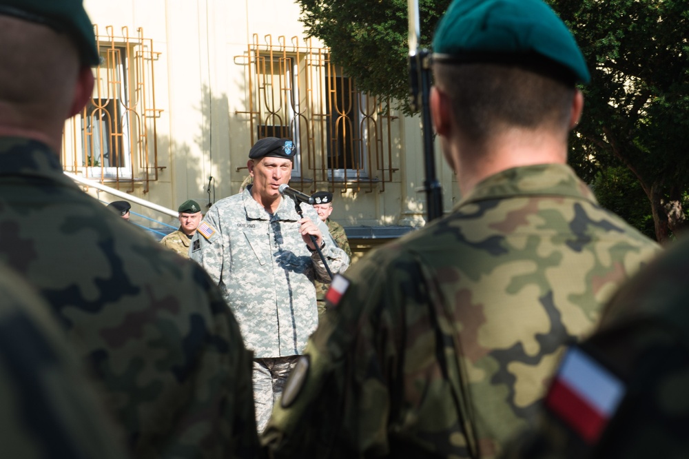 US Army chief of staff visits Poland