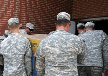 ‘Hugs for Soldiers’ deliver Girl Scout cookies to Soldiers