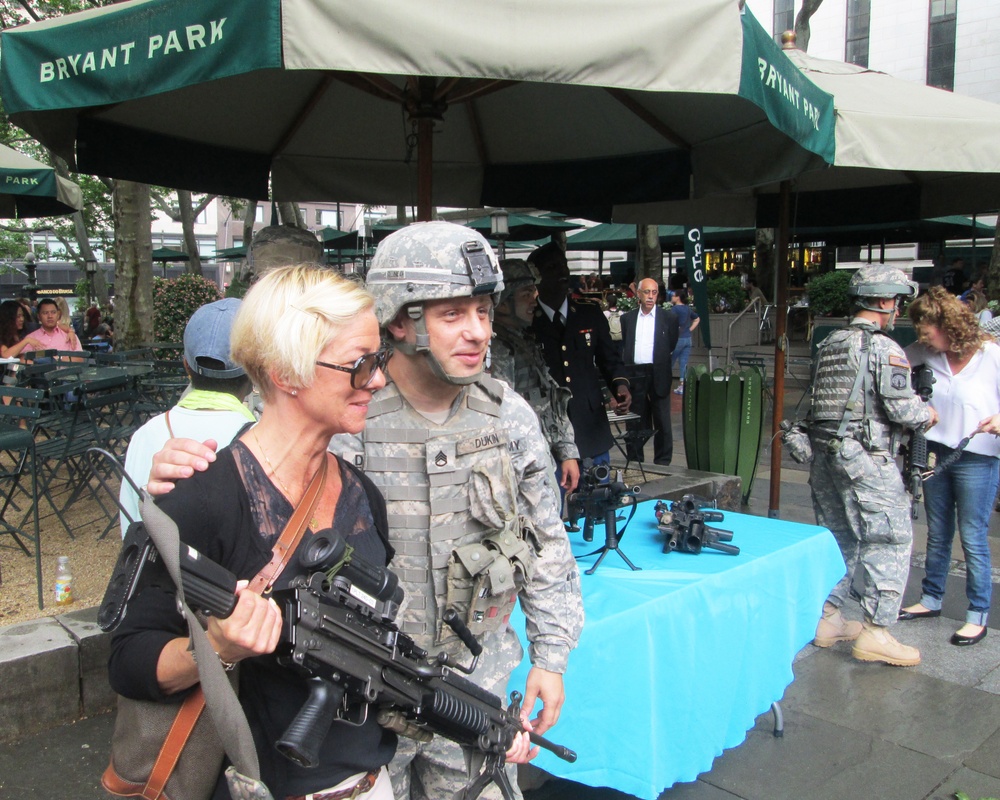 New York Army National Guard marks Army Birthday in New York City