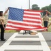 US flag retirement ceremony