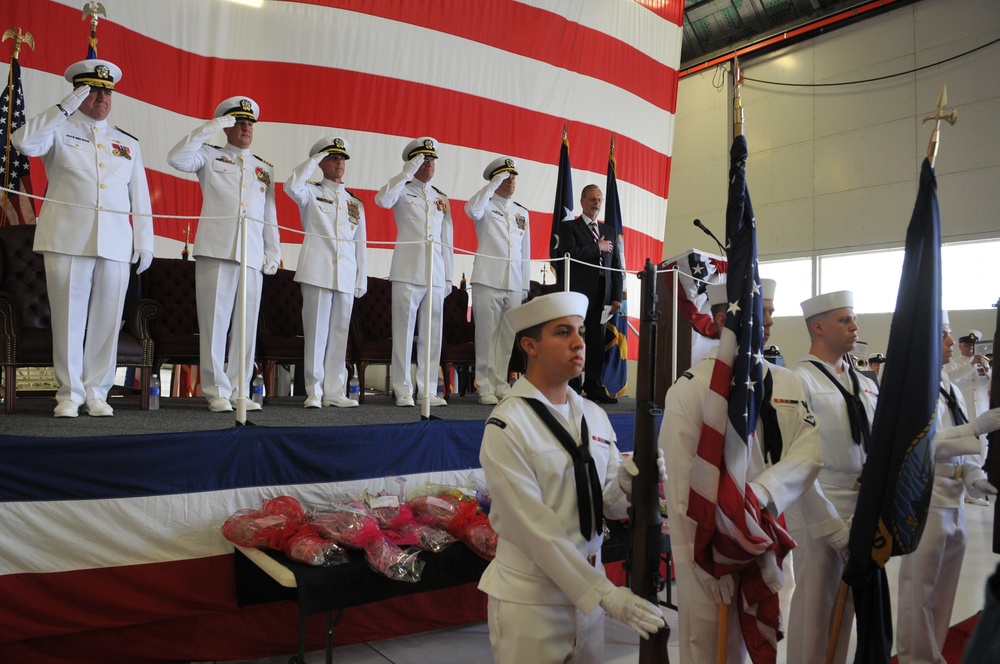 Naval Air Facility change of command