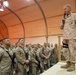 Marine commandant addresses Marines at Camp Bastion, Afghanistan