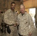 Marine commandant visits Camp Bastion, Afghanistan