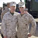 Marine commandant visits Camp Bastion, Afghanistan