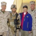 Marine commandant visits Camp Bastion, Afghanistan