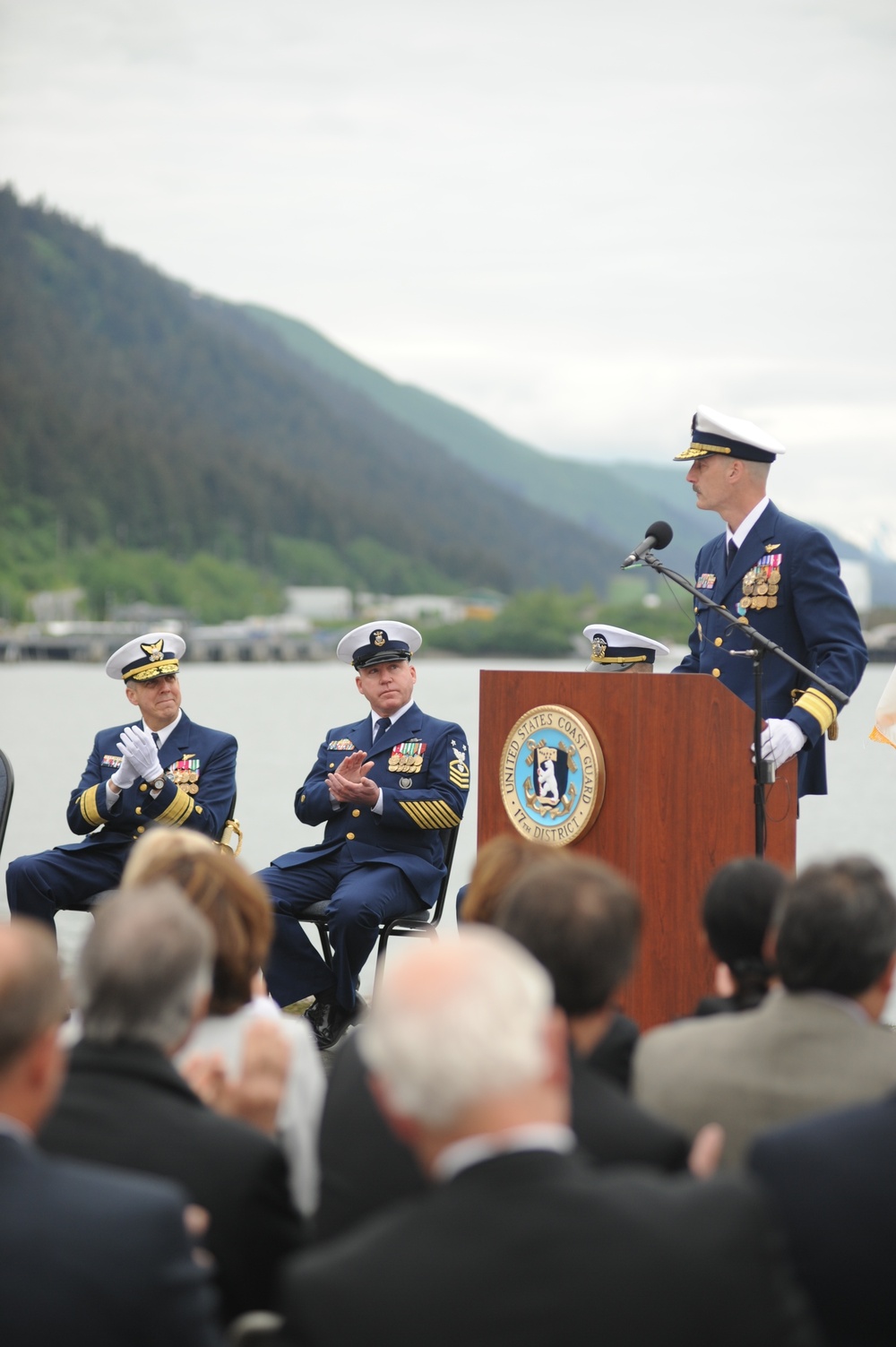 Coast Guard 17th District change of command