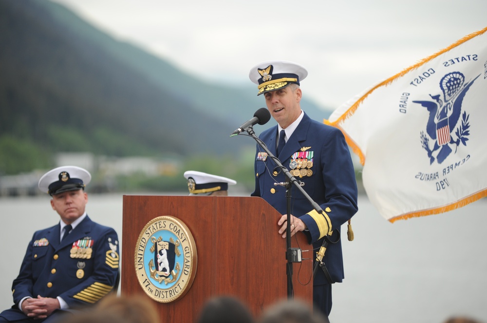 Coast Guard 17th District change of command