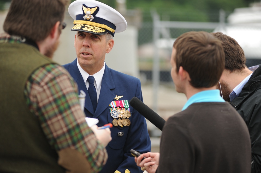 Coast Guard 17th District change of command