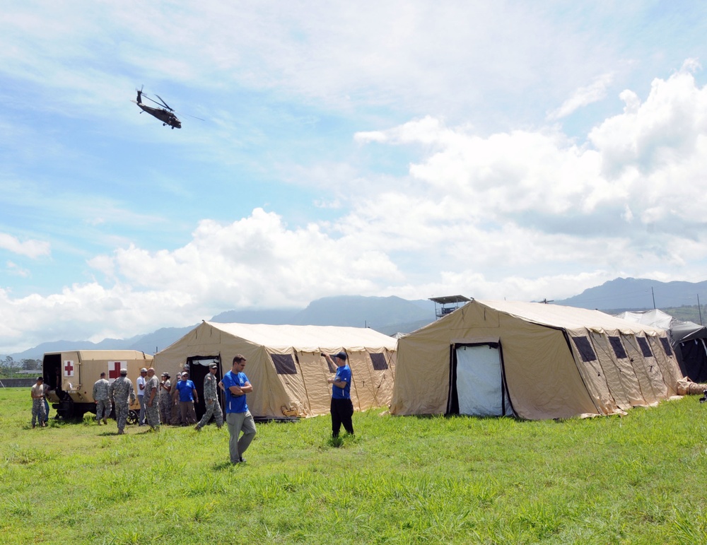 US military medical unit integrates new technologies in hurricane response exercise