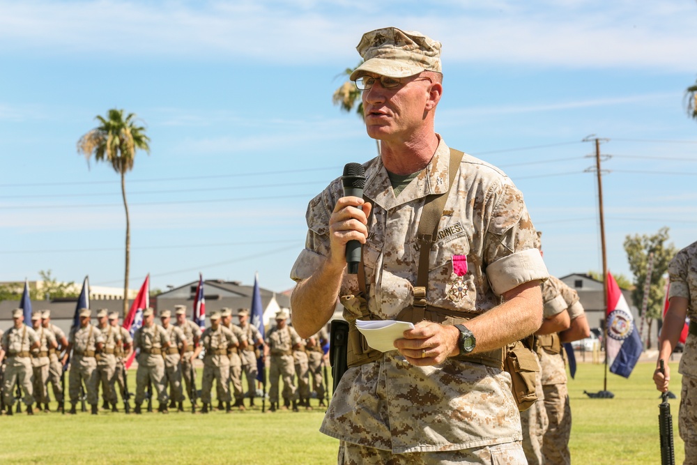 The End of an Era: MCAS Yuma Change of Command