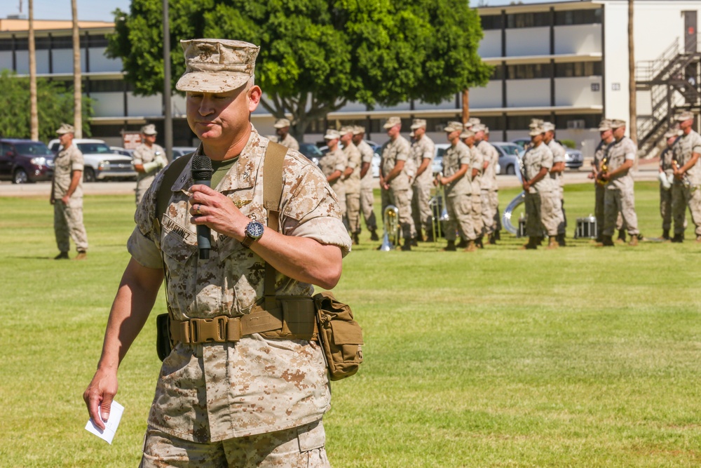 The End of an Era: MCAS Yuma Change of Command