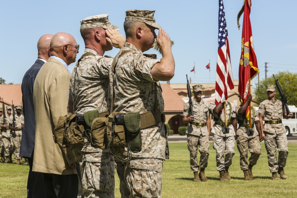 The End of an Era: MCAS Yuma Change of Command