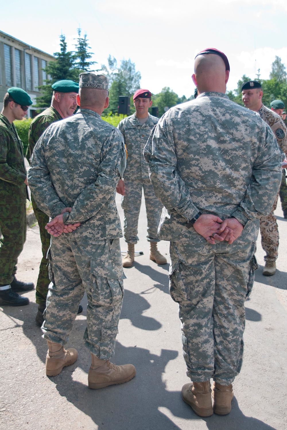 173rd Airborne participates in opening ceremony for Operation Saber Strike 01