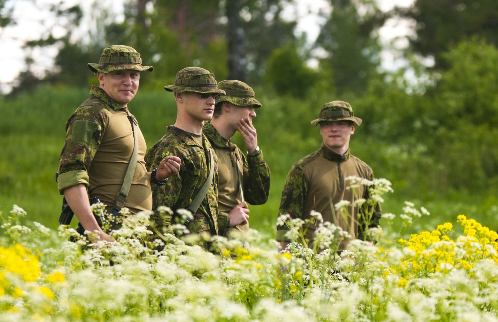 US, Estonian Mortar teams conduct live-fire training