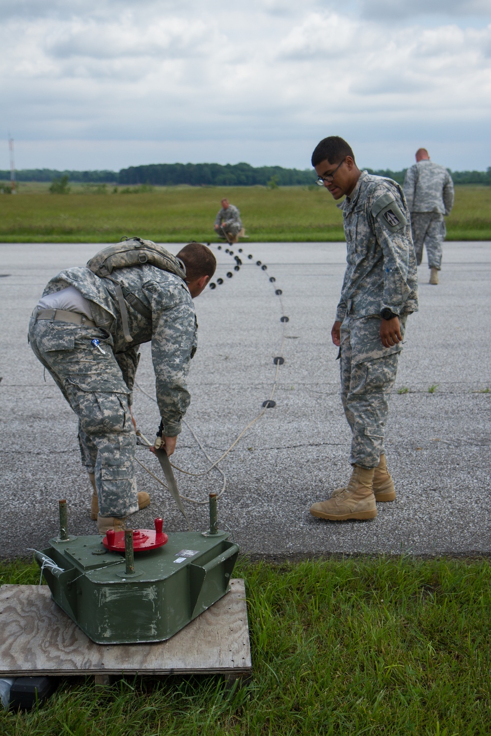 UAV's Support 76th IBCT Training