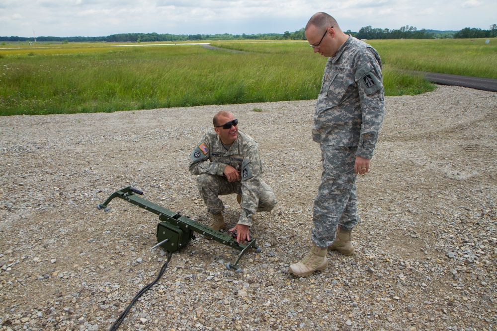 UAV's Support 76th IBCT Training