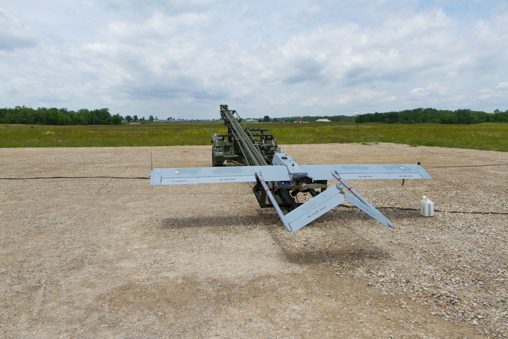 UAV's Support 76th IBCT Training