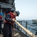 USS Philippine Sea replenishment