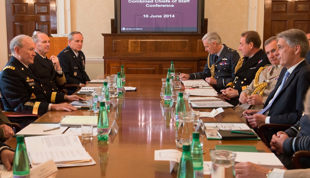 US, UK Joint Chiefs of Staff talk collaboration