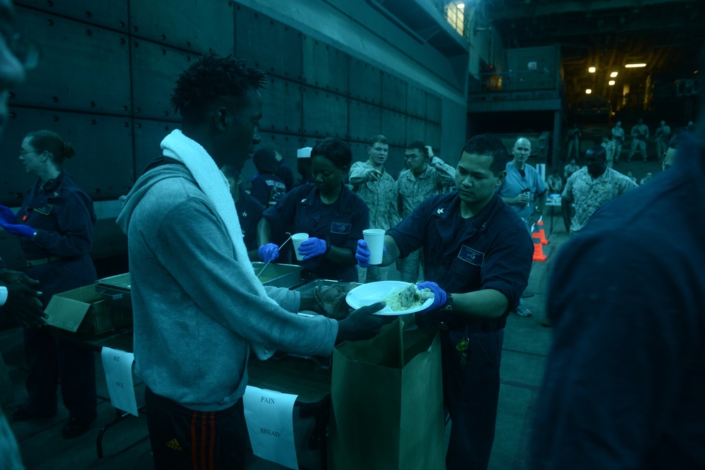 USS Bataan assists vessels, occupants in distress