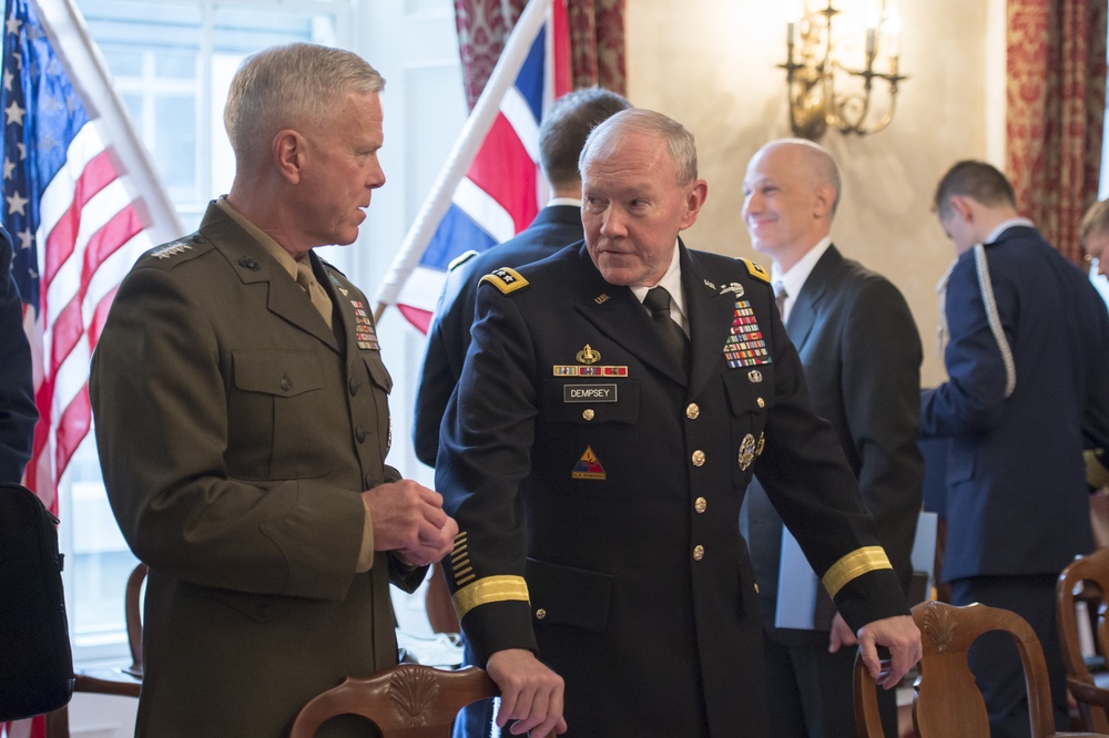 US, UK Joint Chiefs of Staff talk collaboration