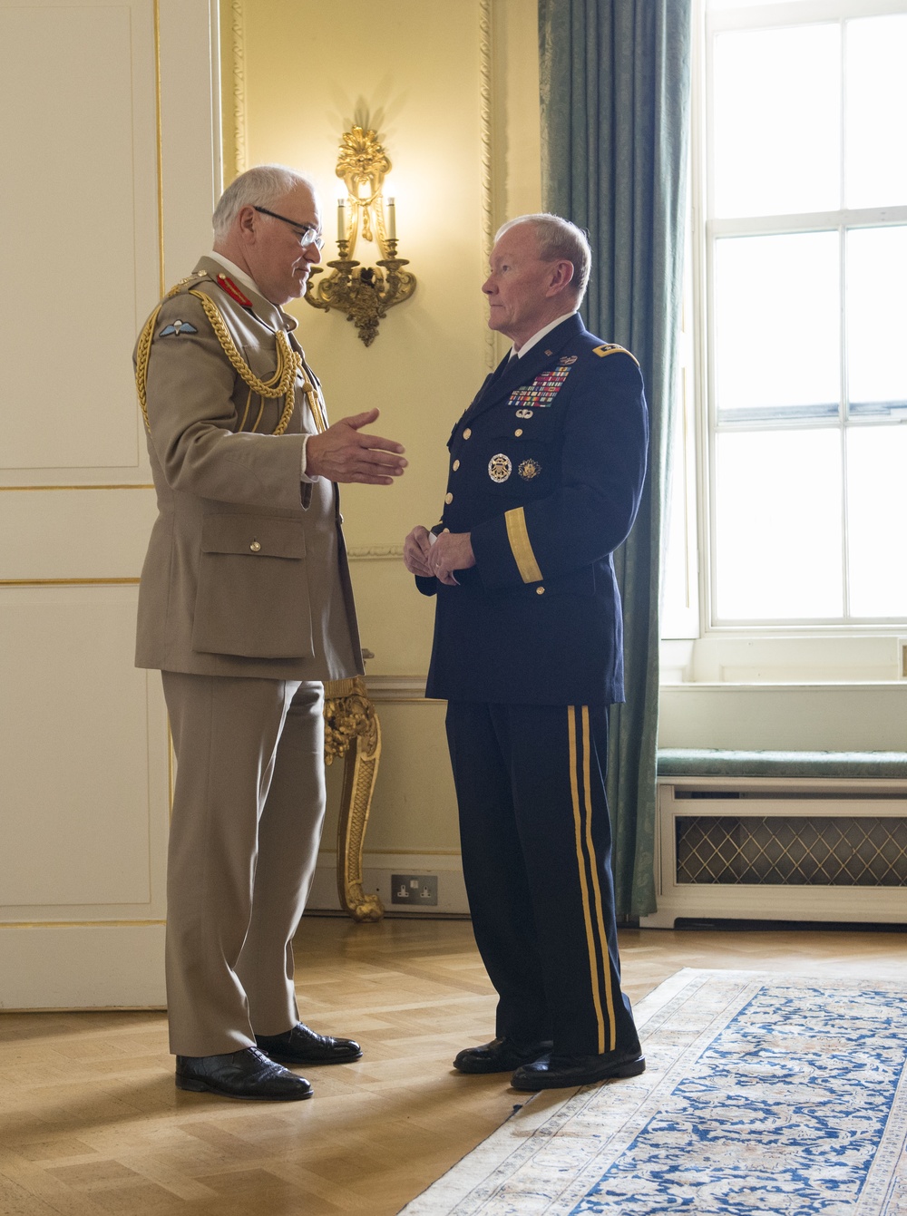 US, UK Joint Chiefs of Staff talk collaboration