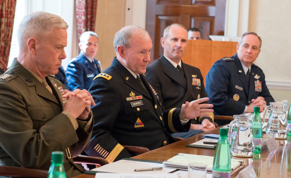 US, UK Joint Chiefs of Staff talk collaboration