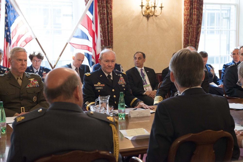 US, UK Joint Chiefs of Staff talk collaboration