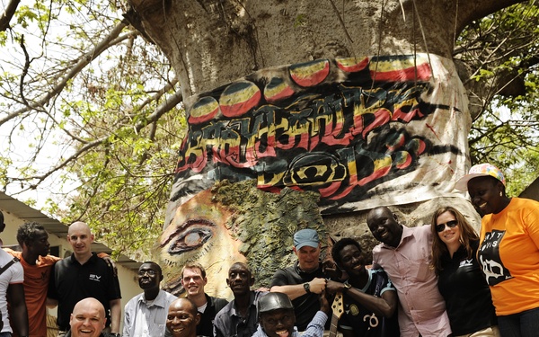 Making friends in Africa