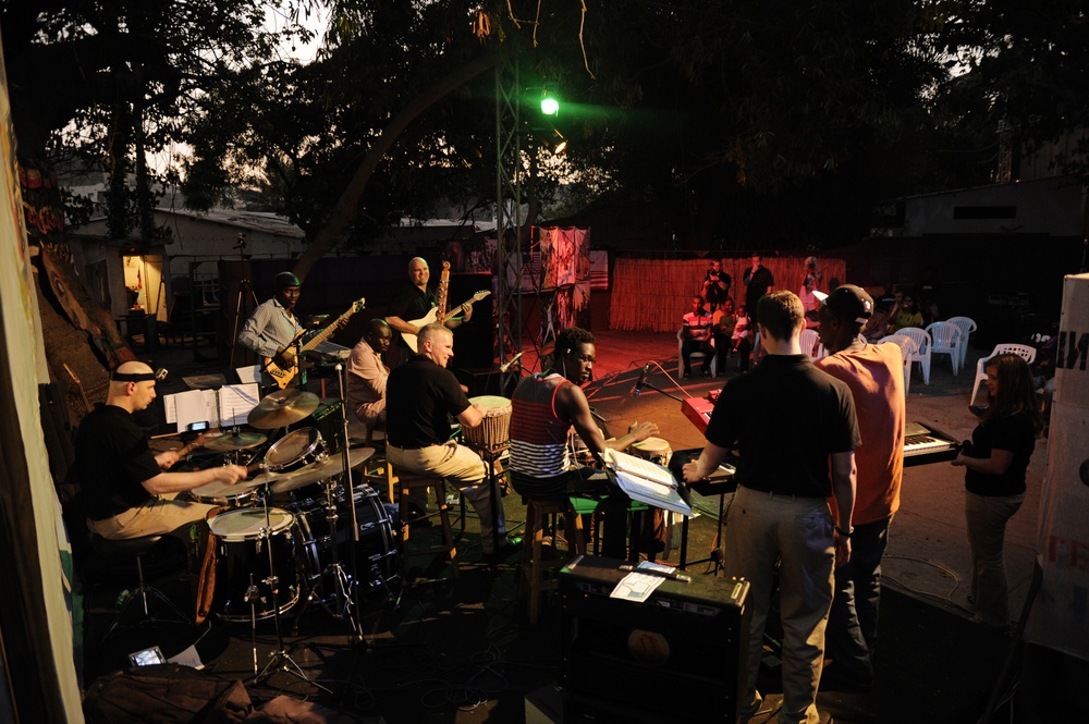 The evening gig in Senegal