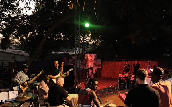 The evening gig in Senegal