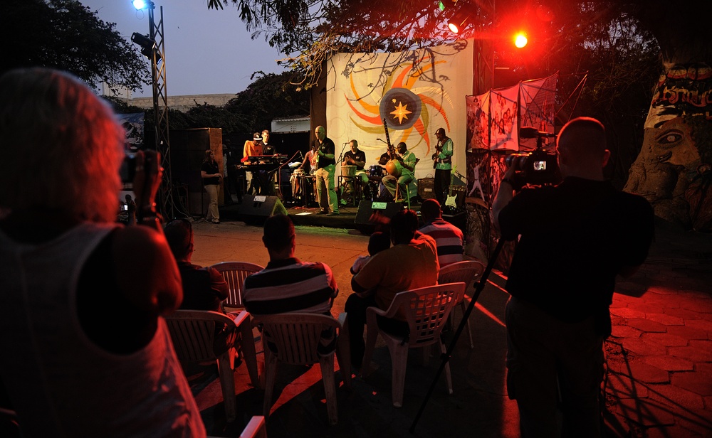 The evening gig in Senegal