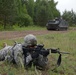 US paratroopers train with Lithuanian mechanized infantry