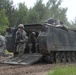 US paratroopers train with Lithuanian mechanized infantry