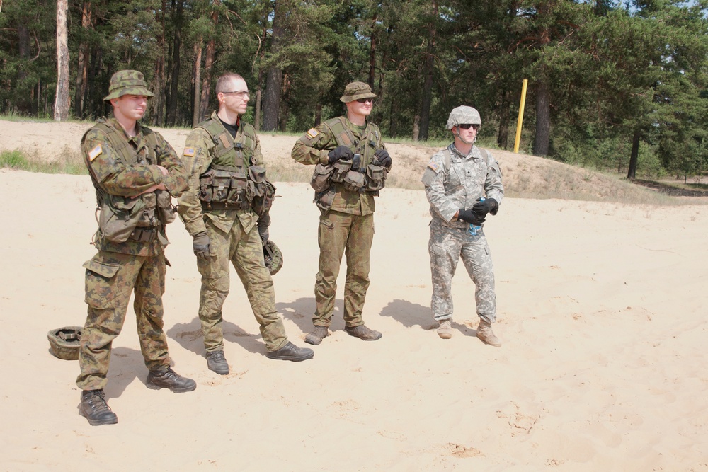 Pennsylvania Guard unit trains with Lithuanian Land Forces in Lithuania