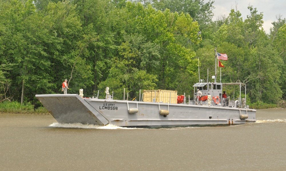 Army watercraft participate in QLLEX