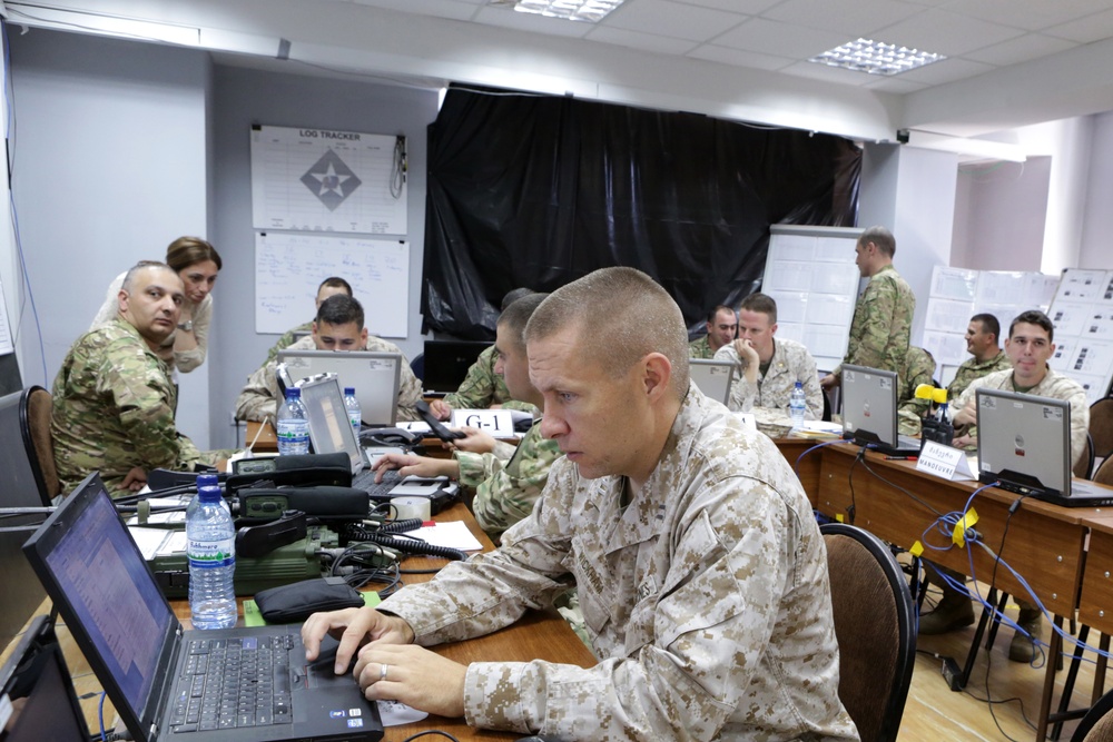 Agile Spirit 14 Command Post Exercise