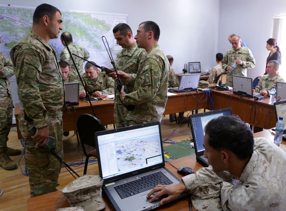 Agile Spirit 14 Command Post Exercise
