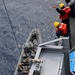 USS San Diego conducts crane operations