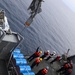 USS San Diego conducts crane operations