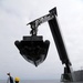 USS San Diego conducts crane operations