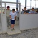 VES 8th graders jump towers