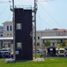 VES 8th graders jump towers
