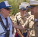 Service members pay tribute to WWII veterans