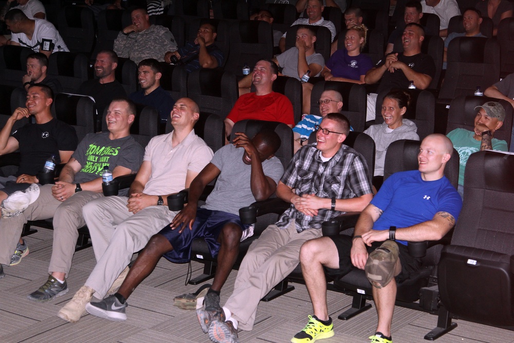 Comedy night brings laughter to Soldiers overseas