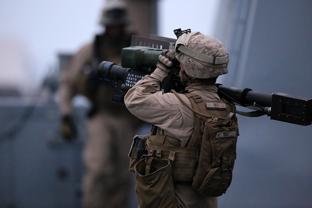 Makin Island Amphibious Ready Group executes strait transit