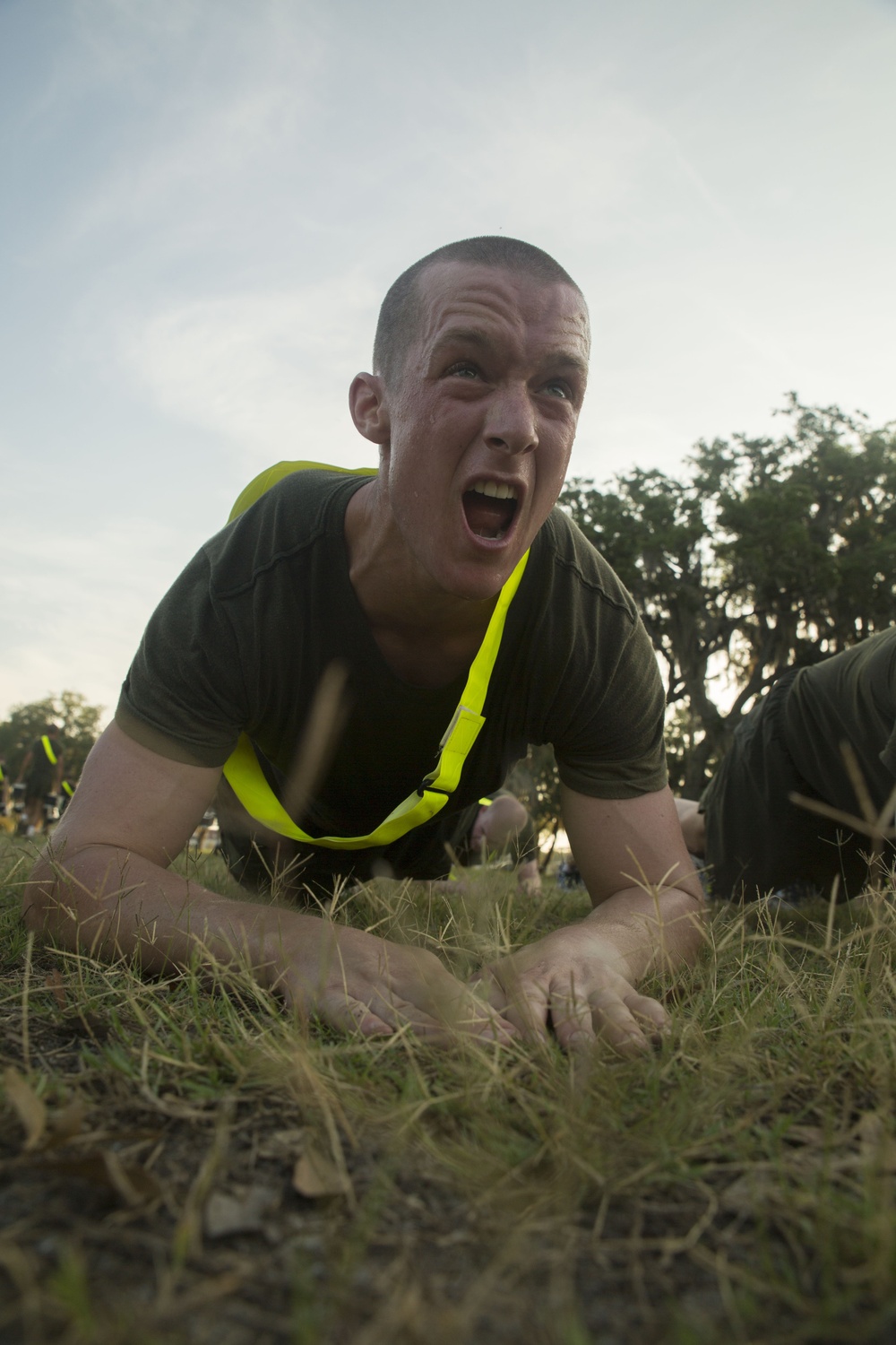 Photo Gallery: Marine recruits strengthen bodies, minds during physical training on Parris Island