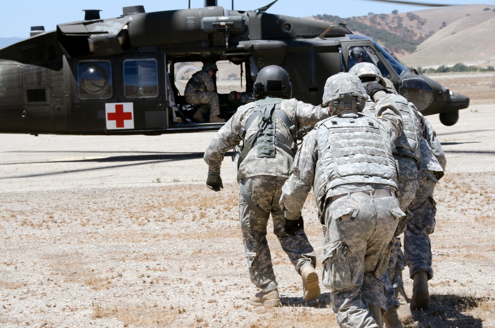 Casualty evacuation training